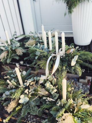 Druhá adventní neděle. Mír. #venec #wreath #kranz #wieniec